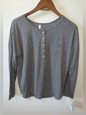 Simple Pleasures Henley Tee Loungewear